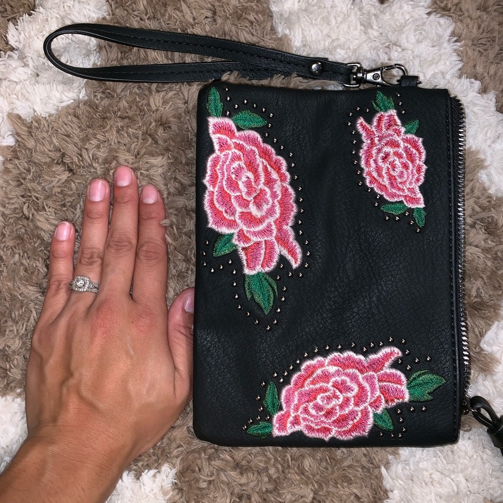 Floral Wristlet